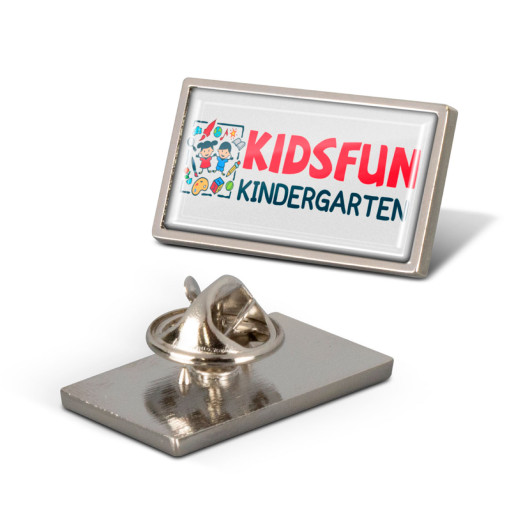 Custom Rectangle Lapel Pins